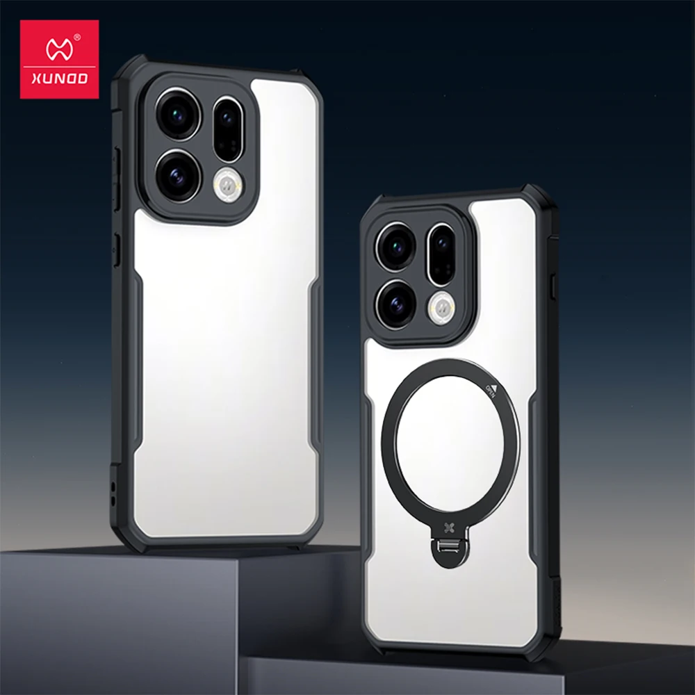 Фото Чехол Xundd для OPPO Find X9, прозрачный чехол для телефона OPPO Find X9 Pro, противоударный бампер, защитные чехлы, роскошные чехлы для OPPO №1
