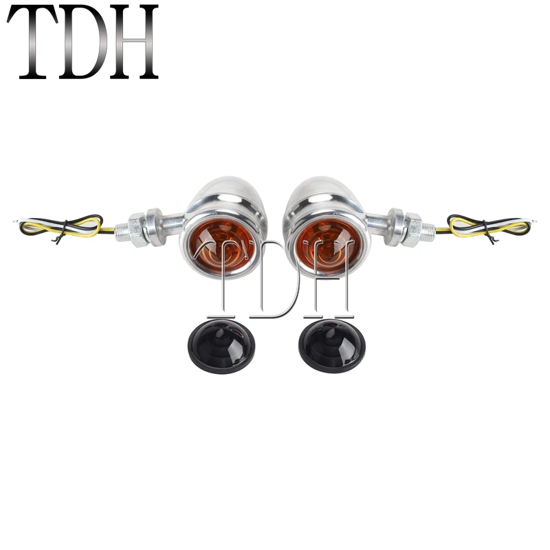 

Сигнальные поворотники для мотоциклов, поворотники для круизера, поплавка, измельчитель, Sportster, Softail, Cafe Racer, 10 мм, универсальные, 12 В, в стиле ретро