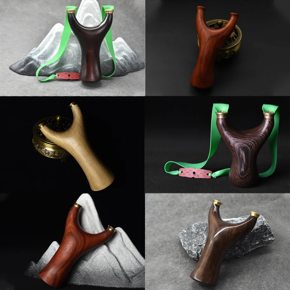 Новая рогатка для стрельбы из цельного дерева высококачественная гладкая на