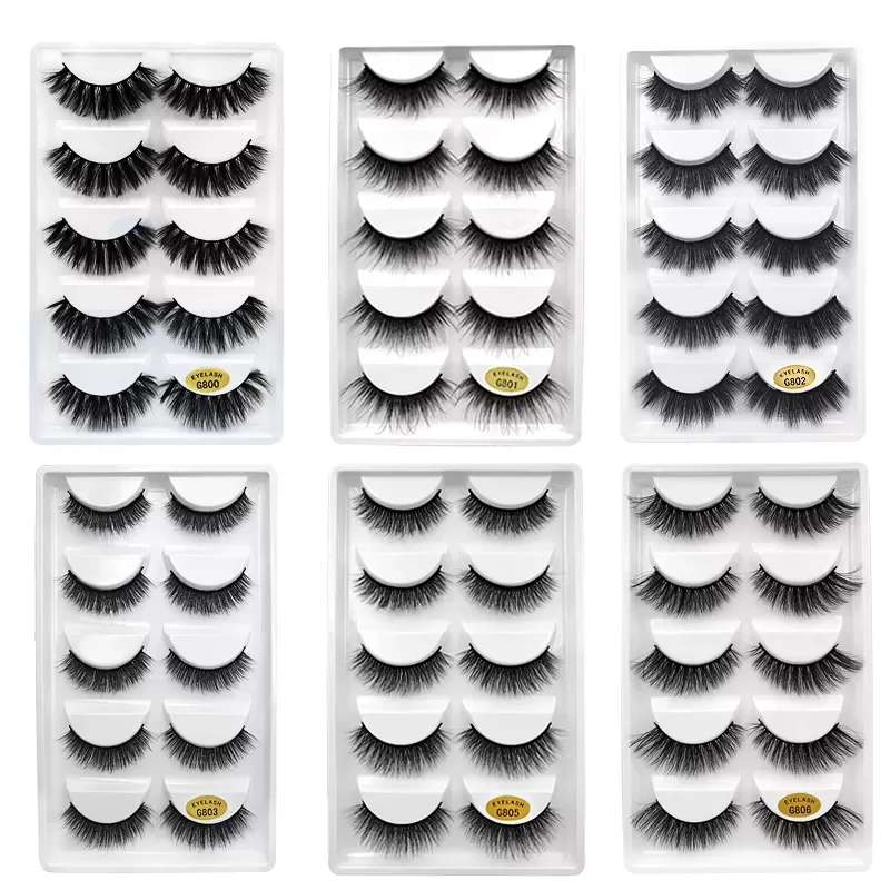 

NEW 3D Mink Lashes Natural Eyelashes Dramatic False Eyelashes Faux Cils Makeup Wholesale Fake Eyelash Extension maquiagem