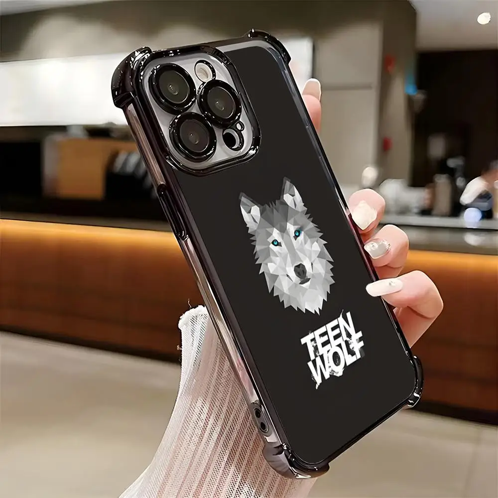Винтажный чехол для телефона Teen Wolf с покрытием для iPhone 17 Pro Max, 16E, 15, 14 Plus, 13, 12, 11 Air, противоударный, с воздушной подушкой, мягкий чехол (art.: 3920dc3ade3cb) - 3920dc3ade3cb