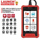 Диагностический сканер OBD2 LAUNCH X431 CRE205, OBD2 ABS прибор для считывания кодов подушек безопасности, прибор для диагностики TPMS SAS OIL EPB 5, сброс, бесплатное обновление