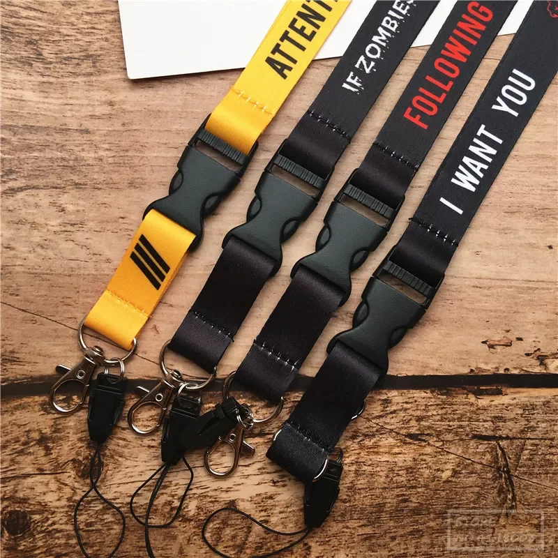 

Hot Sales Cell Phone Rope Neck Strapsin 1 mobile phone lanyard key ring sling badge neckband Keychain anti-lost Badges