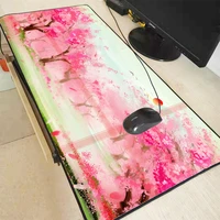 sakura mouse pad laptop gaming anime keyboard gamer rug gaming pad padding mats mouse pad 80x30cm pink mouse pad rgb