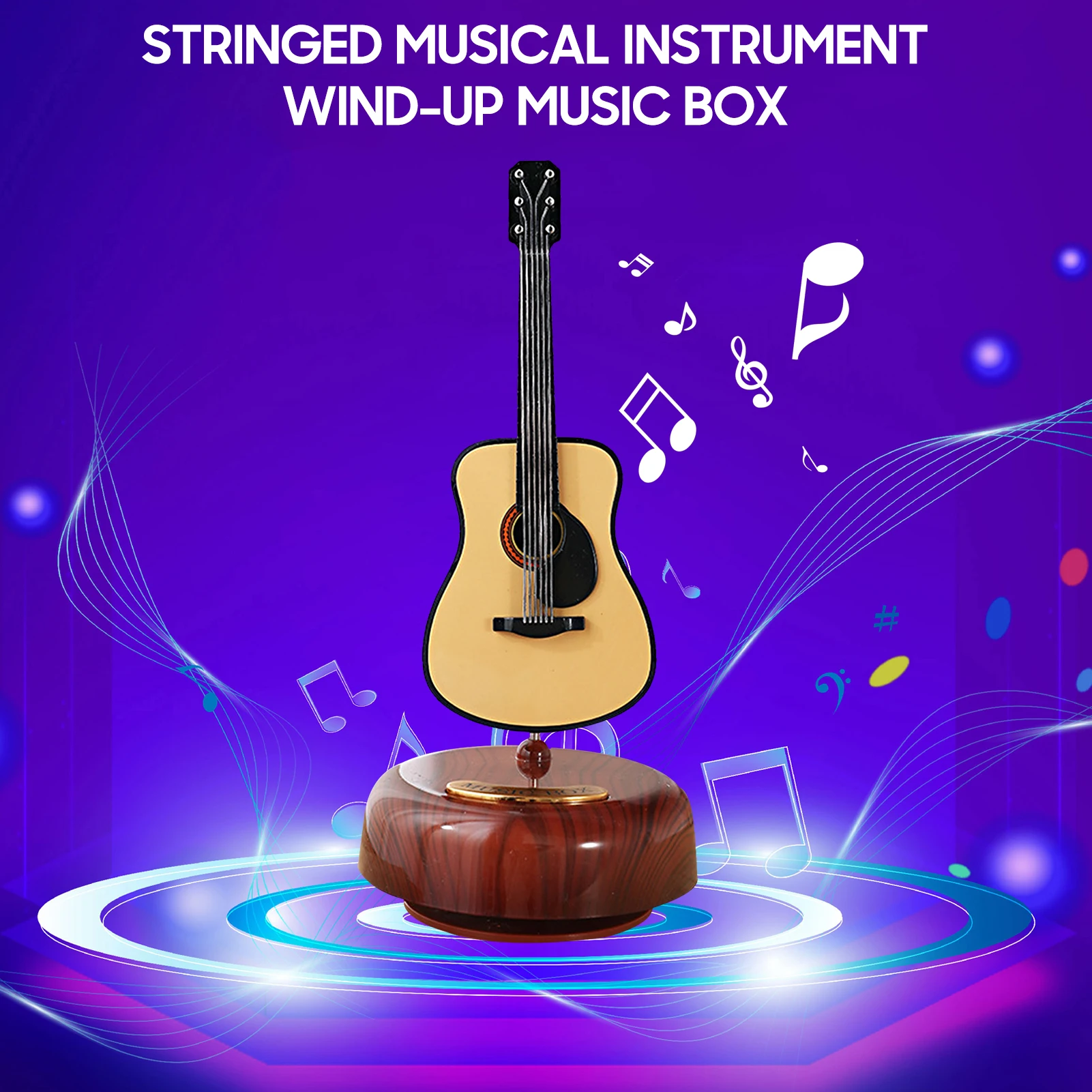 Rotating Music Box Birthday Gift Christmas Home Room Decor For Kids Toys Birthdays Gift Musical Box