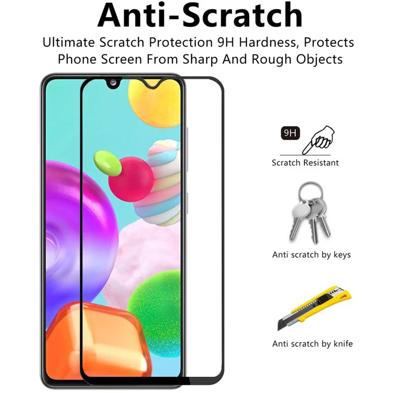 9d защитный чехол из закаленного стекла для samsung a41 galaxy 41a защитная сумка телефона