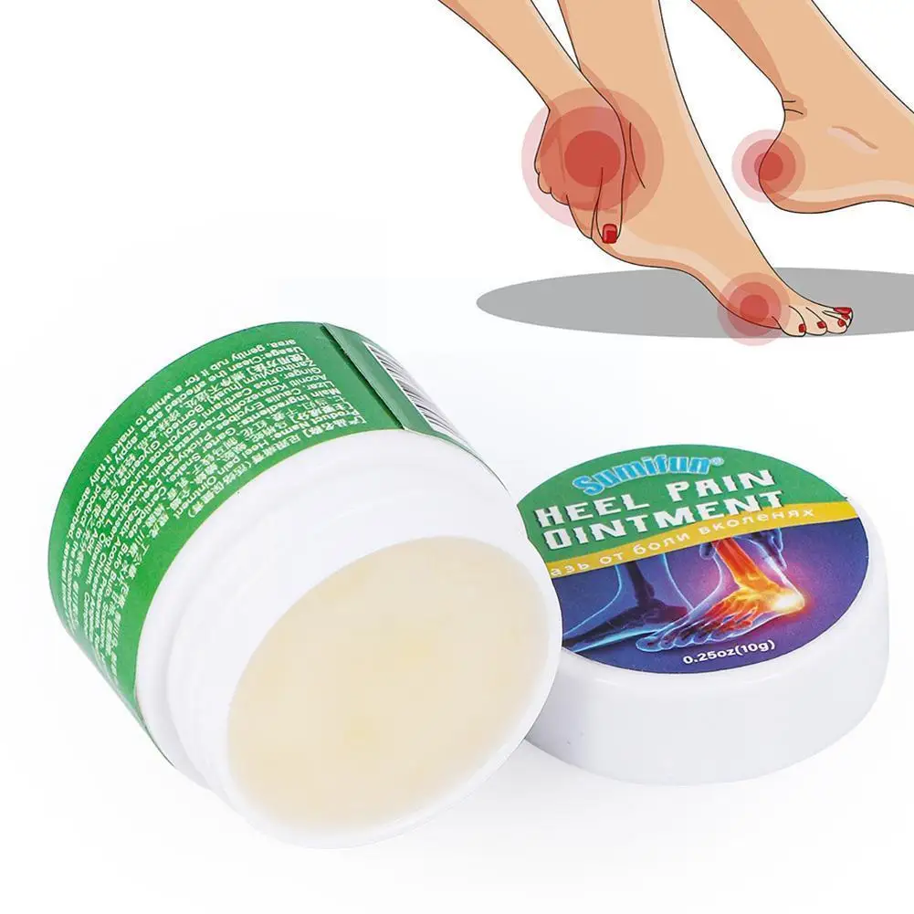 

10ml Heel Pain Relief Ointment Plantar Fasciitis Achilles Foot Tendonitis Cream Arthritis Care Foot Ache Spur Rheumatism Cr S2P8