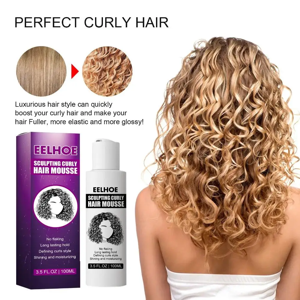 

Curl Hair Boost Defining Cream Hair Repairing Frizz Control Color Treated Curl Moisturizer Curl Treatment Wavy Hair Styling Tool