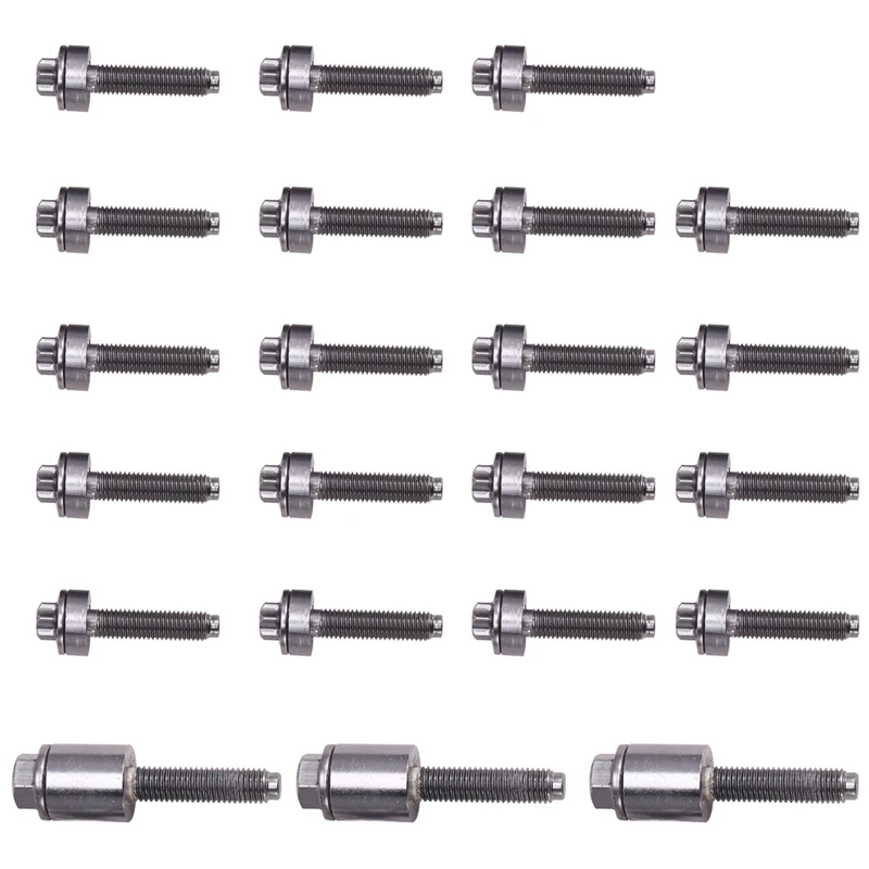 22 шт./комплект алюминиевые Винты для BMW E60 E61 E90 E91 Z4 11120409288