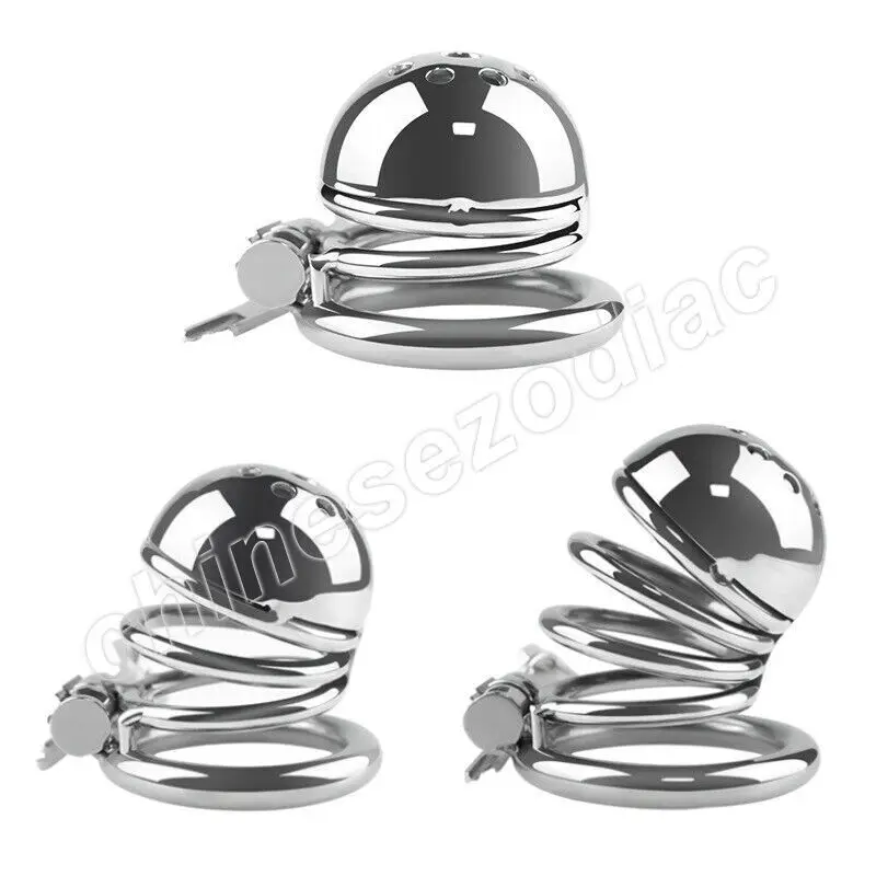 Мужское устройство целомудрия из нержавеющей стали короткая клетка для мужчин