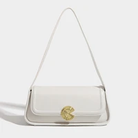 handbags for women 2022 designer luxury one shoulder new high quality pvc french small wide shoulder strap handbag womens bag