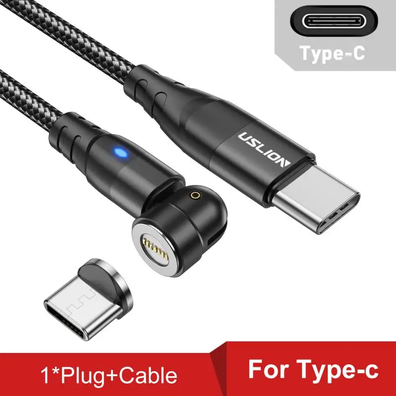 Magnetic Cable Type C Anker 3 In 1 Cube Pd Charger Cell Phone Accessories Magnetic Charger For Poco X3 Huawei Honor 70 Usb Cable images - 6