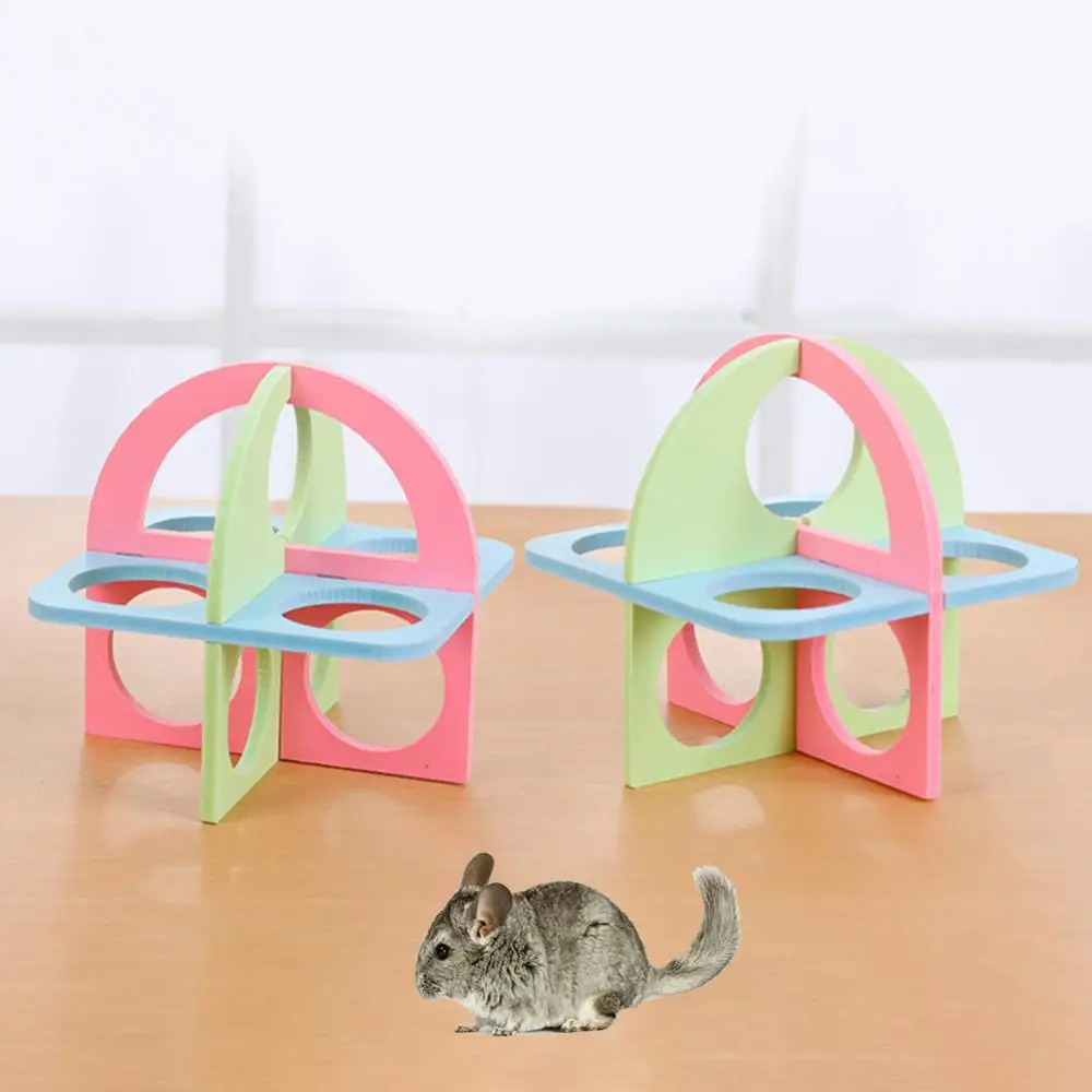 

Cage Small Climbing Colorful House Hamster Squirrel Pet Exercise Fitness Toy