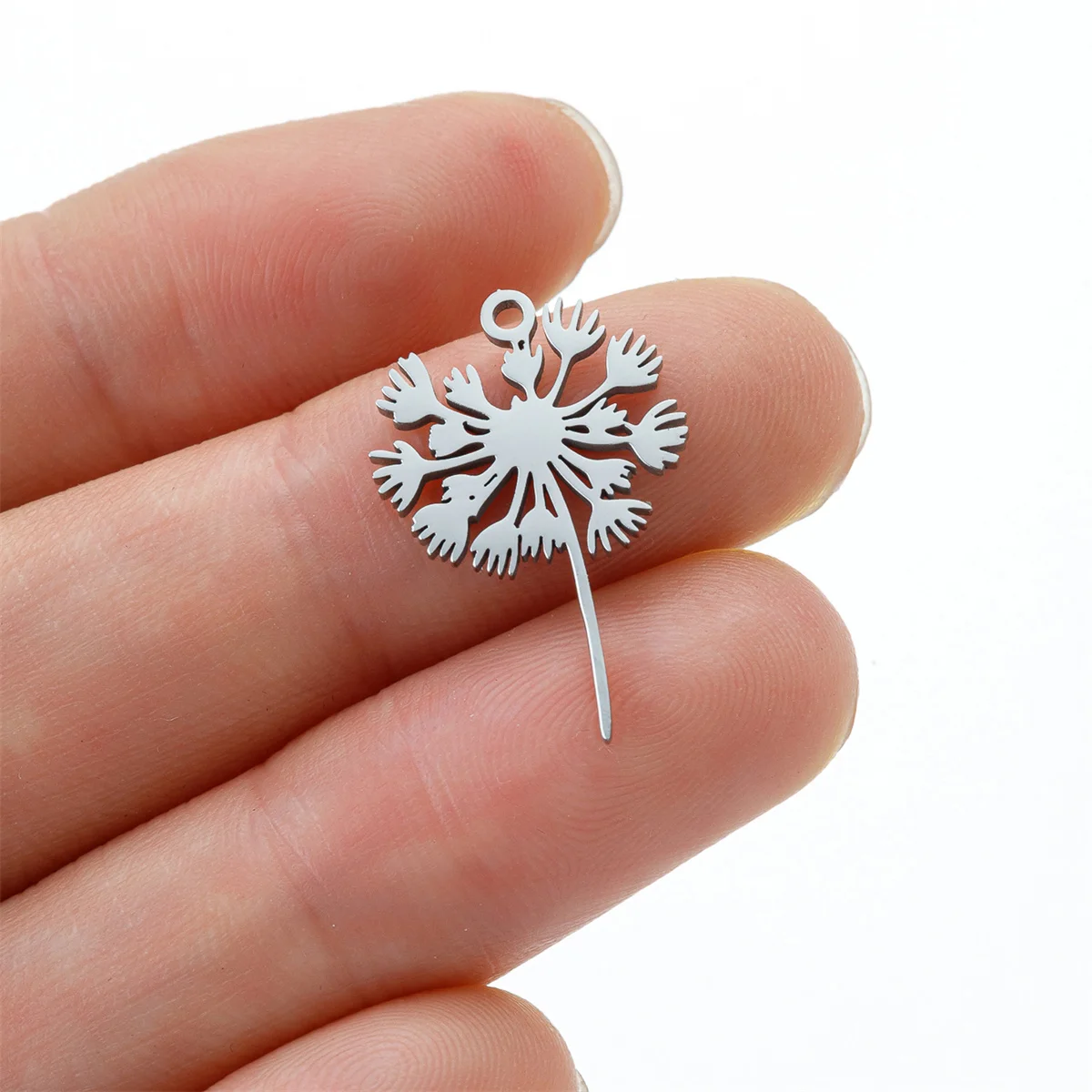 Висячие серьги с цветком одуванчика для девочек идеи рождественских подарков