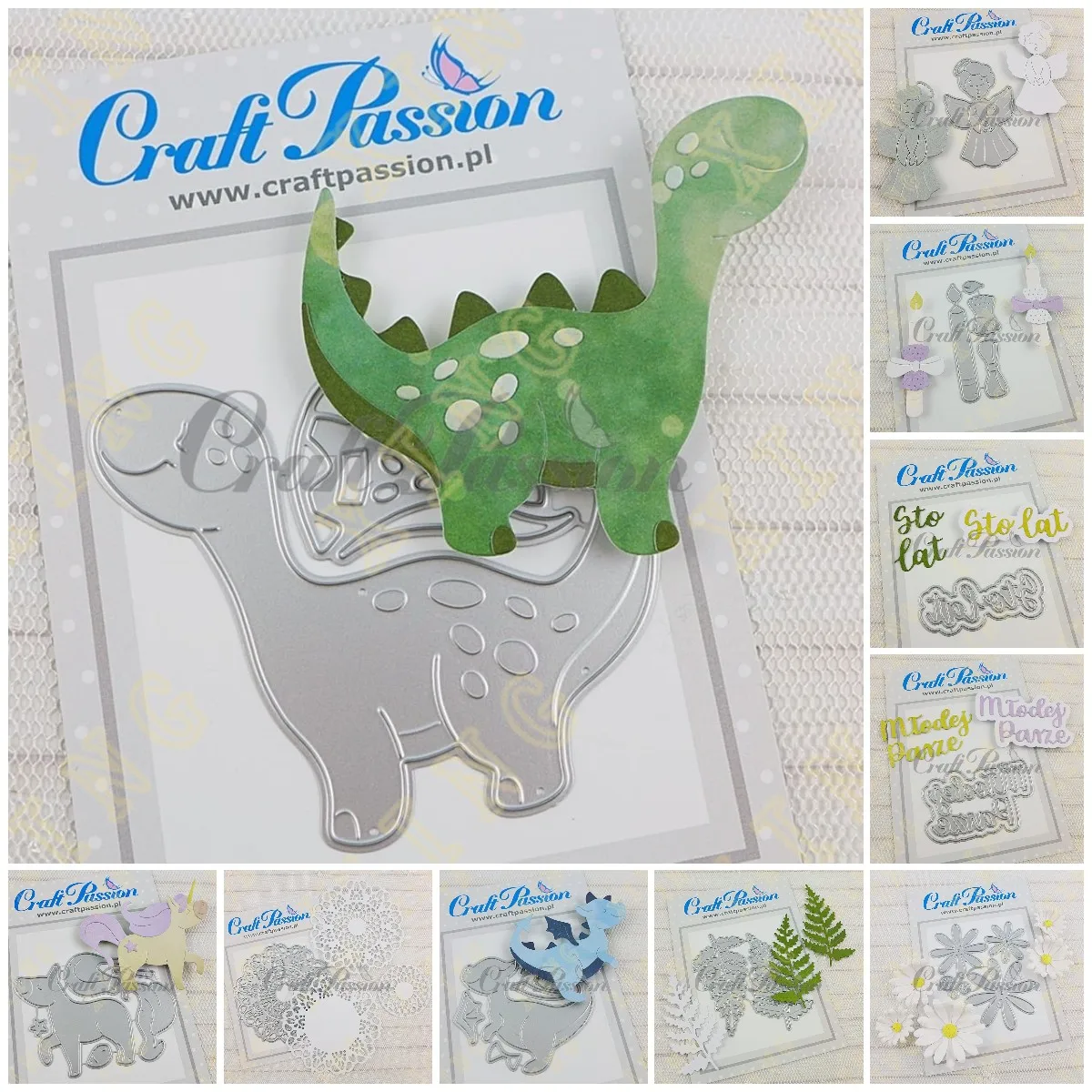 

Metal Cutting Dies Scrapbook Diary Decoration Stencil Embossing Template DIY Greeting Card Handmade Dinosaurs Leaves Candle New