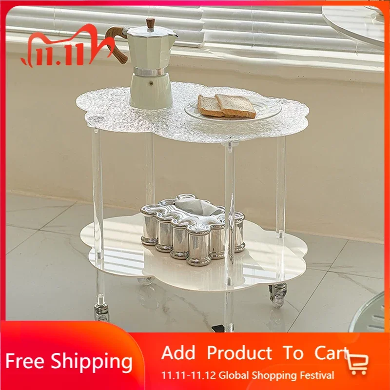 

Роскошный вспомогательный журнальный столик, пластиковые центральные части, дизайнерский Средний журнальный столик, простой многофункциональный салонный скандинавский стол, мебель