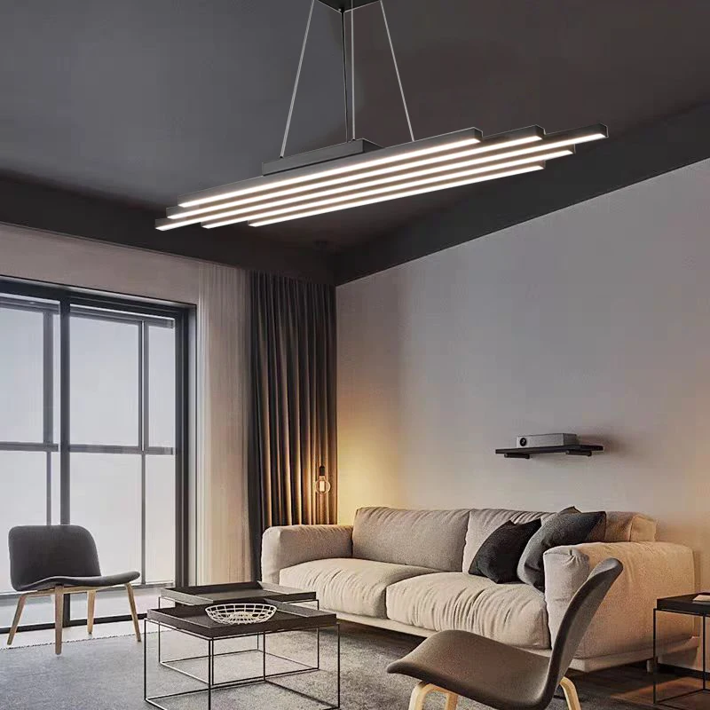 Современная люстра для украшения дома лестница Подвесной светильник подвесные