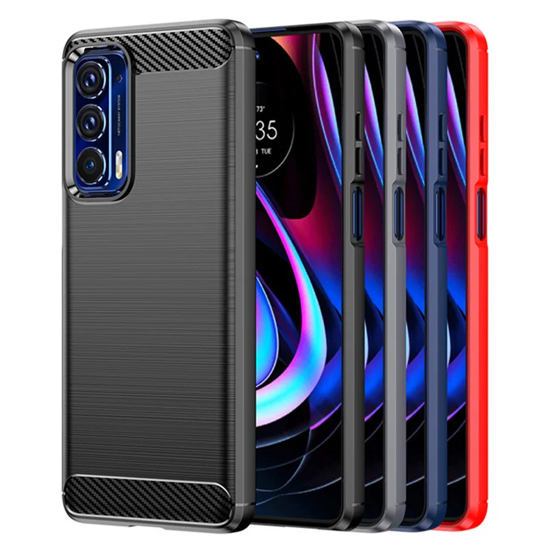 Чехол для Motorola Edge 2021 чехол противоударный мягкий силиконовый защитный бампер