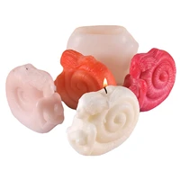 art statue western the conch girl candle mould decoration handmade soap candle making silicone candle mold for candle making