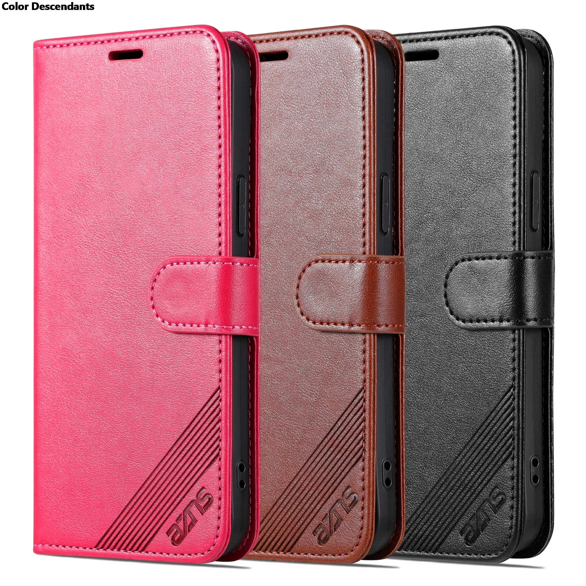 Простой чехол-держатель для карт OPPO A36 PESM10/A76 CPH2375 откидная крышка из