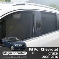 for chevrolet cruze sedan 2008 2016 car curtain magnetic mesh car side window sun shade uv protect windshield sunshade cover