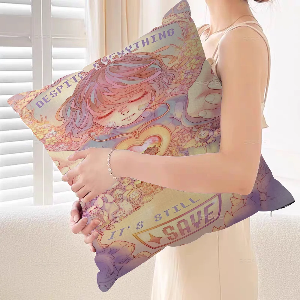 Undertale наволочка дизайн Декор праздничные украшения