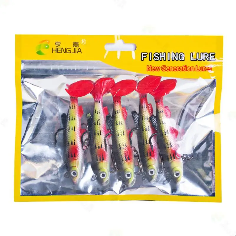 

Hollow T-tail Soft Fish Fishing Tackle Hollow Out Soft Bait Body Not Easily Broken Water Floating Hard Fishing Gear Soft Bait