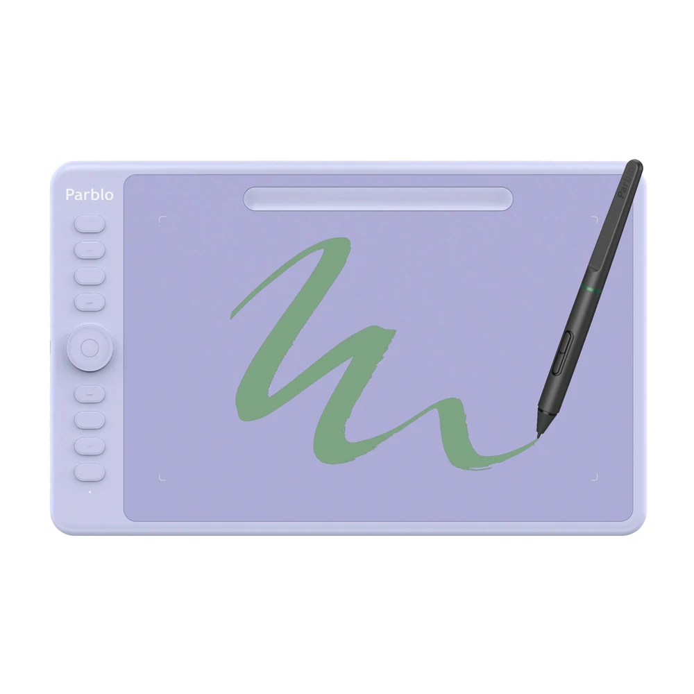 Графический планшет Parblo Intangbo M Lilac Purple |