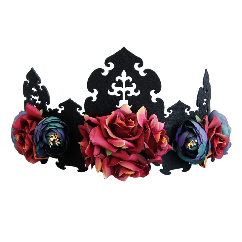 

Halloween Wreath Floral Headpiece Headband Hair Bands Headbands Headdress Flower Garland