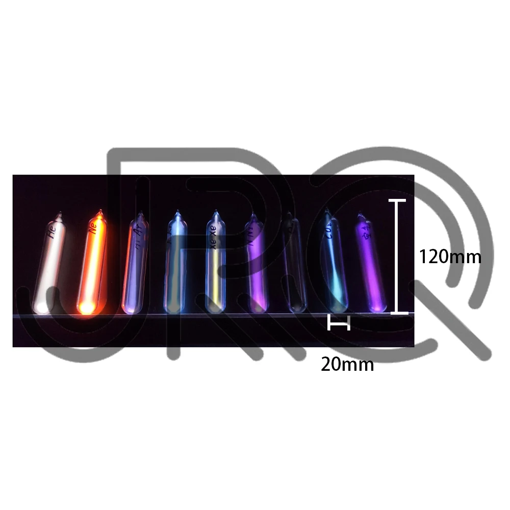 

YHC Благородные газы Гелиевый неоновый аргон Ксенон Криптон азот Кислород углекислого газа воздух 80 Вт 6A Катушка Тесла Пистолет Искусственная молния