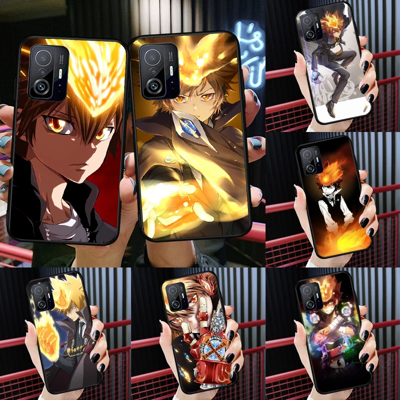 Чехол Katekyo Hitman Reborn для Xiaomi 12T 11T 13 Pro 12X 12 Lite чехол POCO F5 X5 X3 X4 F4 GT F3 M5s C40