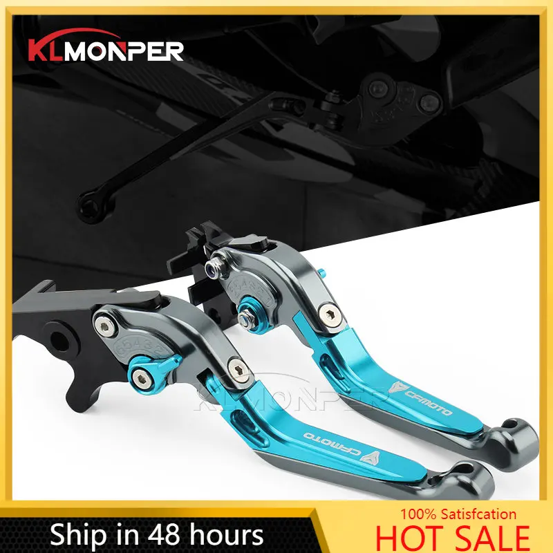 

For CFMOTO NK150 ST PAPIO Motorcycle Extendable Folding Adjustable CNC Brake Clutch Levers Accessories 2018 2017 2016 2015 2014