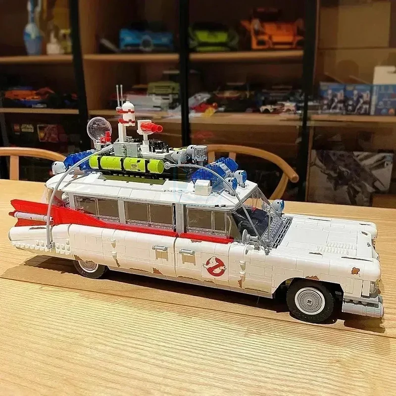 2352 шт. Ghostbusters ECTO-1 креативный строительный блок для автомобиля совместимый с 10274