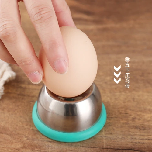 

Egg Puncher Stainless Steel Egg Special Piercer Fancy Spiced Egg Steam Eggs Explosion-Proof Crack