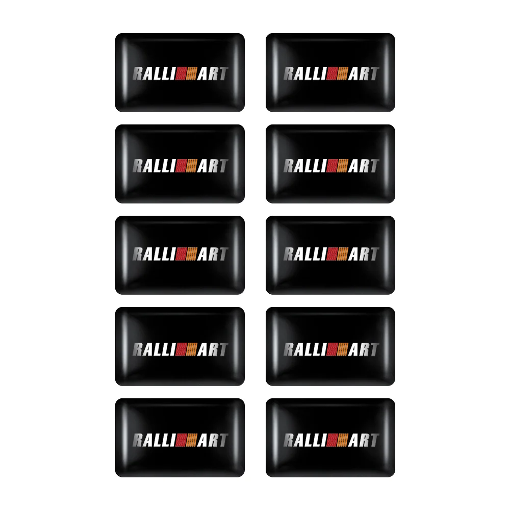 

10 шт. 3D эпоксидные наклейки для салона автомобиля, декоративные аксессуары для стайлинга автомобилей для Mitsubishi Lancer Asx Outlander Pajero L200