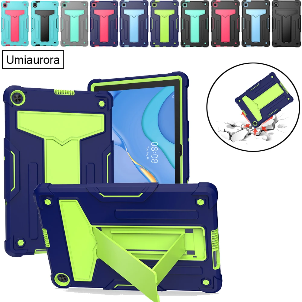 

Чехол для Huawei Mediapad T5 10 Matepad T8 8,0 T10 9,7 AGR-L09 T10S 10,1 дюйма, детский силиконовый + поликарбонатный Гибридный противоударный чехол