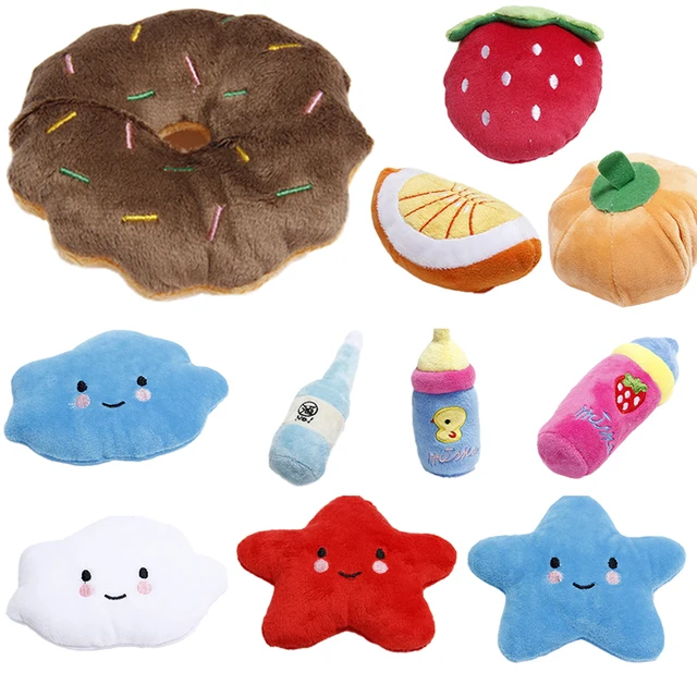New Cute Dog Squeaky Toys Mini Dog Plush Toys Dog Accessoires Stuffed Puppy Small Chew Toys Pet Supplies For Dogs Pet Product 1