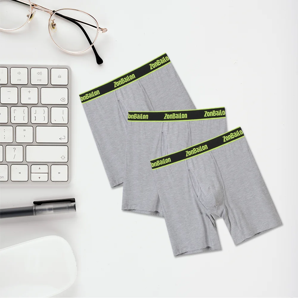 Male Panties High Quality Bamboo Fiber Men's Boxer Underwear Men Soft Comfortable Underpants
