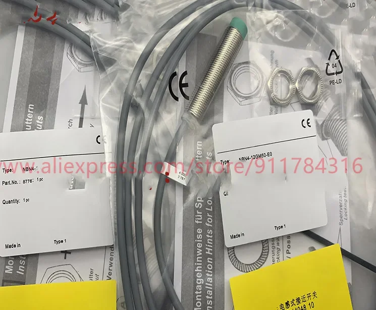 3 шт. новый бесконтактный NBB4-12GM50-E2 NBB4-12GM50-E2-V1 NBN4-12GM30-E0 NBB4-12GM50-E0 NBB4-12GM50-E0-V1