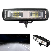 12 24v 48w led bar light bar suv work bulb spot beam led car road driving lamp set led lights for car