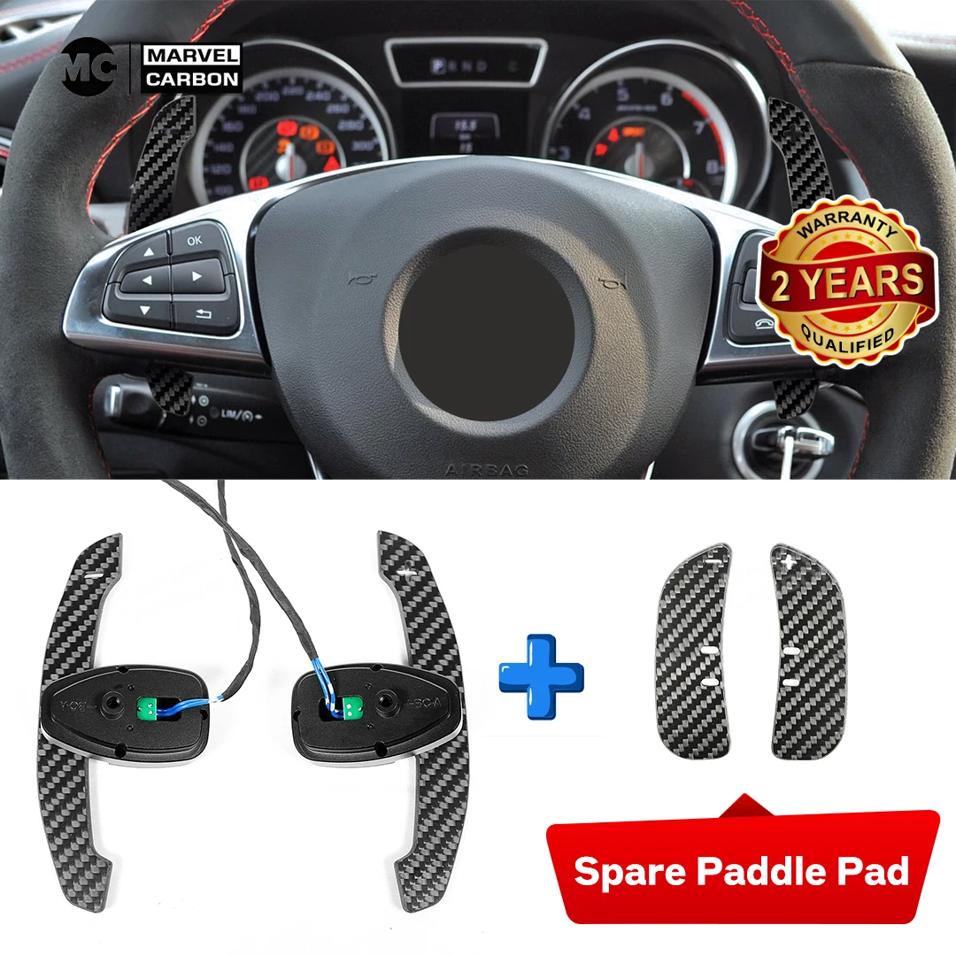 Магнитные переключатели из углеродного волокна для Mercedes W177 W205 S205 W213 W222 C257 X166