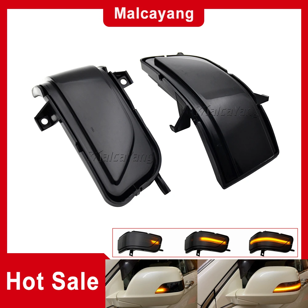

2Pieces Dynamic Blinker LED Turn Signal Lamp Side Mirror Light For Honda Crosstour 2012-2016 CR-V III MK3 CRV RE1 RE2 RE4