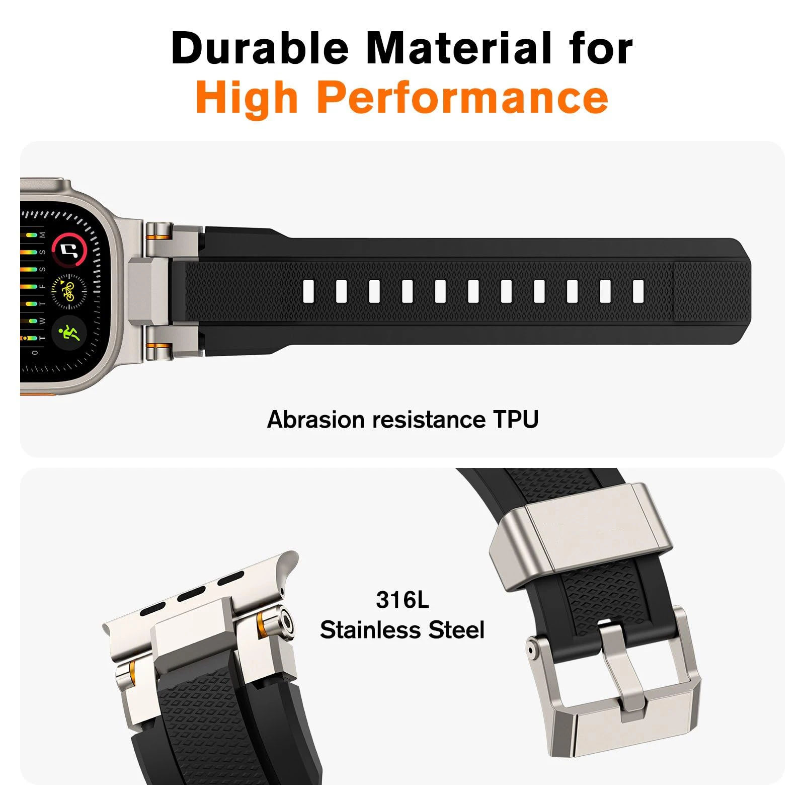 Модный ремешок для Apple Watch Band 49 мм 46 мм 45 мм 44 мм Ultra 32 Силиконовый браслет для Iwatch Series 11 10 9 8 7 6 5 SE Correas (art.: 3920d44ced2cd) - 3920d44ced2cd