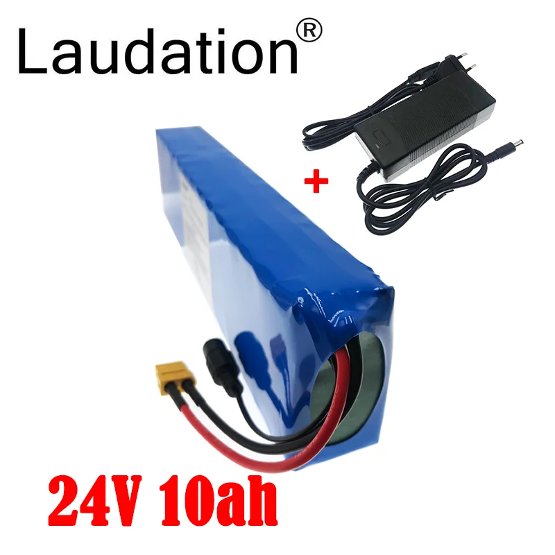 

Laudation 7S4P 24v 10Ah Electric Bicycle Motor Ebike Scooter 29.4v Li Ion Battery Pack 18650 Lithium Rechargeable Batteries