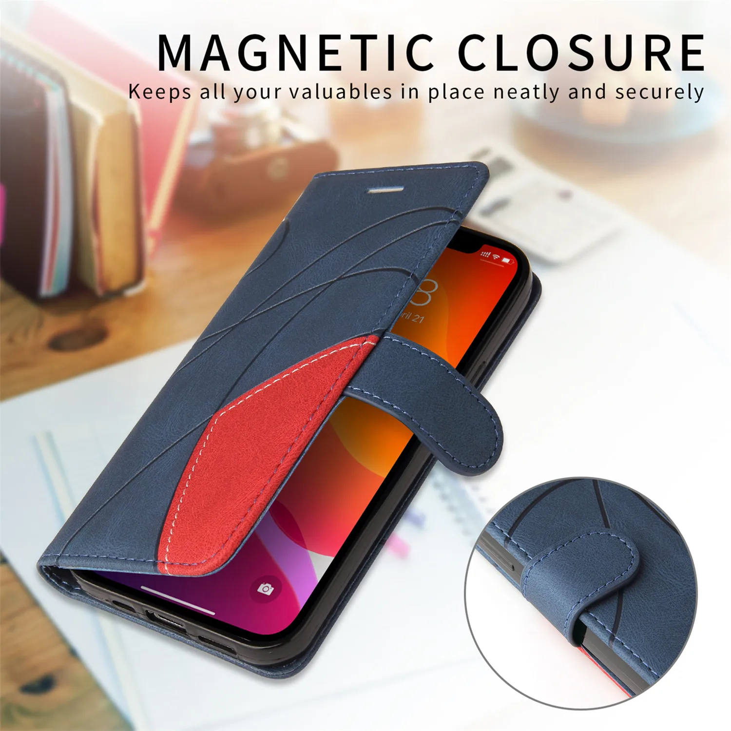 Leather Wallet Phone Case For Moto G6 G9 Play E5 E7 Plus E6S 2020 Edge S G Power 2021 G10 G30 G50 G60 E20 E40 Flip Stand Cover