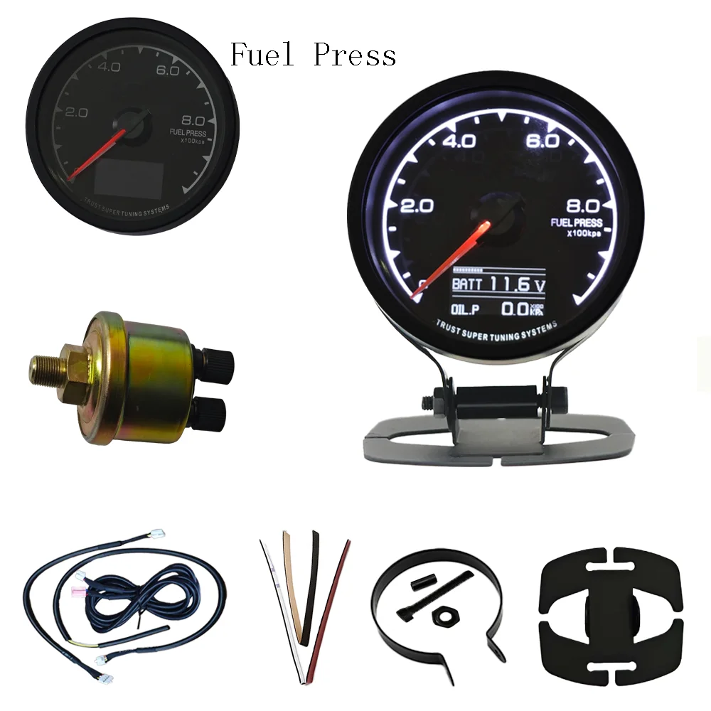 

Автомобильные аксессуары Автоматический датчик 60 мм Greddy 7 цветов Давление масла Вода Температура масла EGT Turbo Boost Топливный пресс Соотношение оборотов Вольт Тахометр