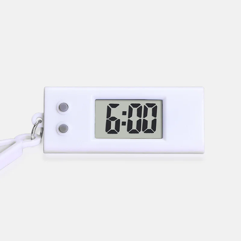 

Электронные часы-брелок овальные