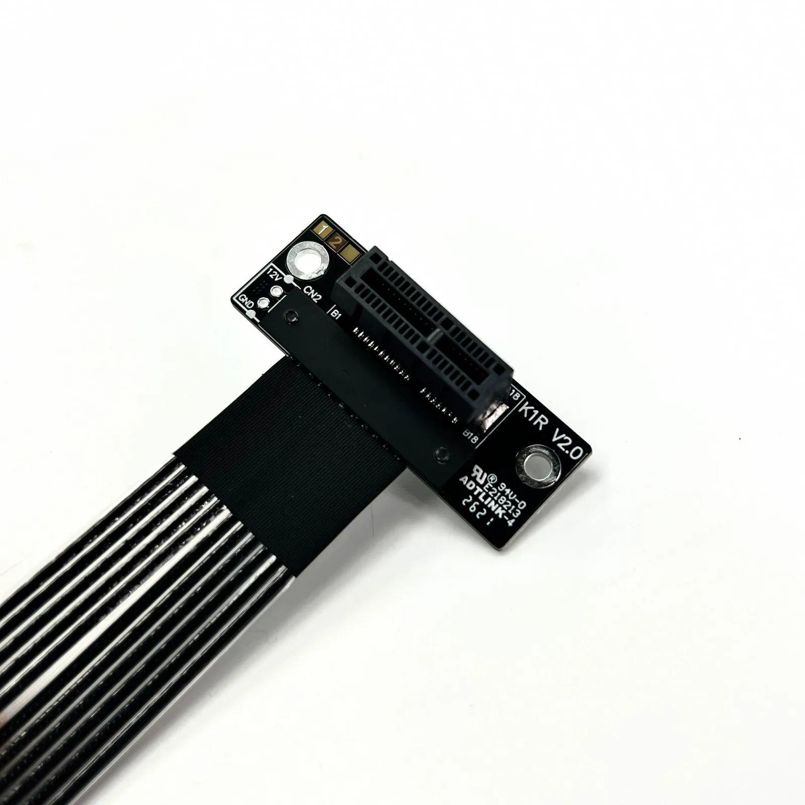 Фото Кабель-удлинитель PCI-E 5.0 x4 на x1, адаптер PCIe 5.0 x1 Gen5 32 Гбит/с, кабель-райзер, поддержка сетевых карт, HDD, SSD, USB-накопителей №2