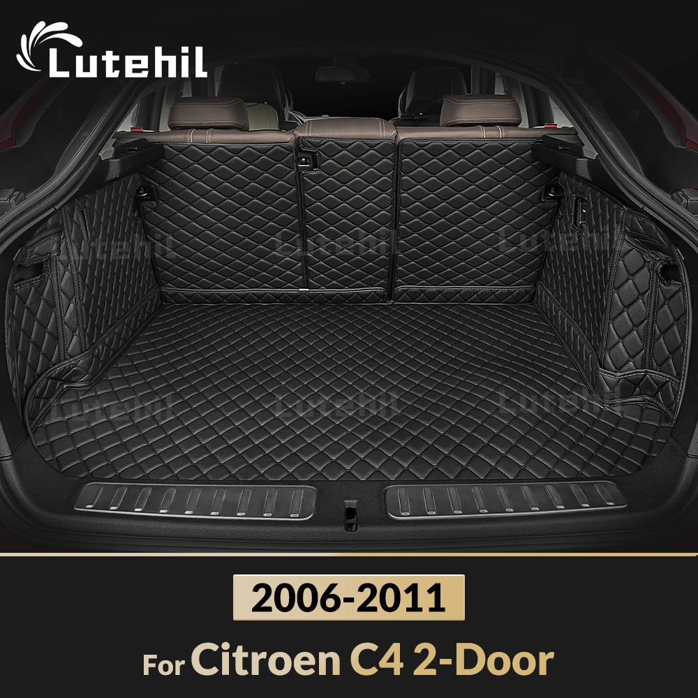 Для Citroen C4 2-дверный 2006-2011 10 09 08 07 Автоматический коврик для багажника с полным
