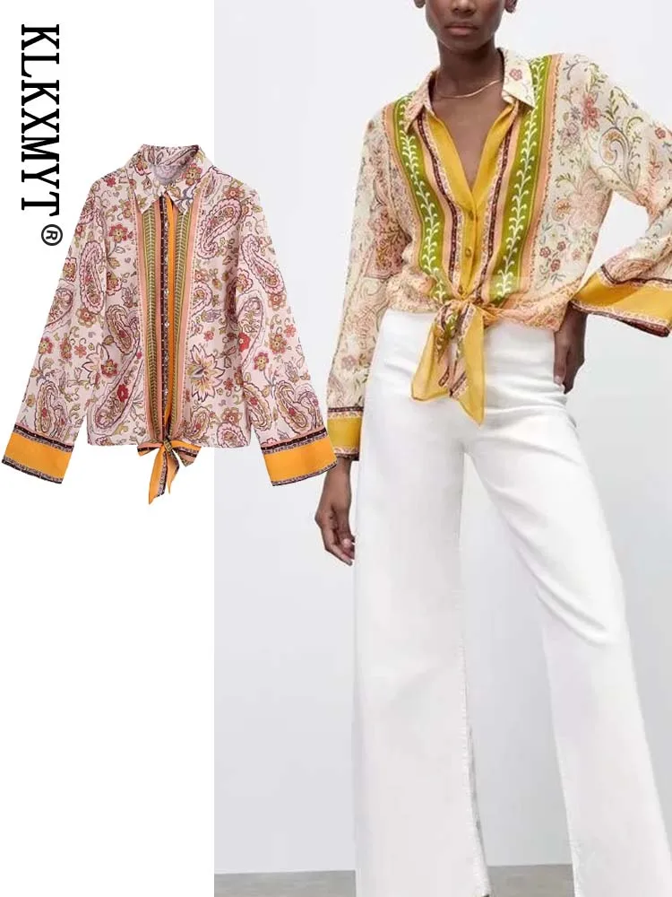 

Женская винтажная рубашка с длинным рукавом, на пуговицах